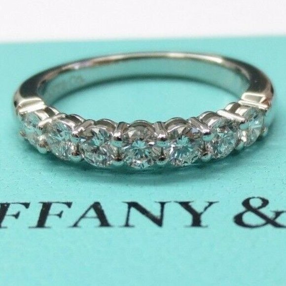 Tiffany Forever Embrace Shared Diamond Eternity Wedding Ring